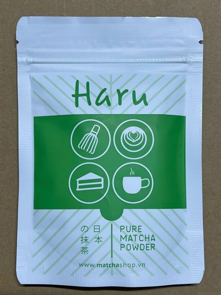 Bột Trà Xanh Matcha Haru Nhật Bản