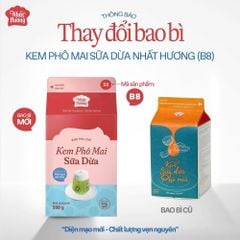 Kem Sữa Dừa Phô Mai Nhất Hương 500g