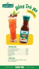 Sinh Tố Golden Farm Me Hạt Đác 1L