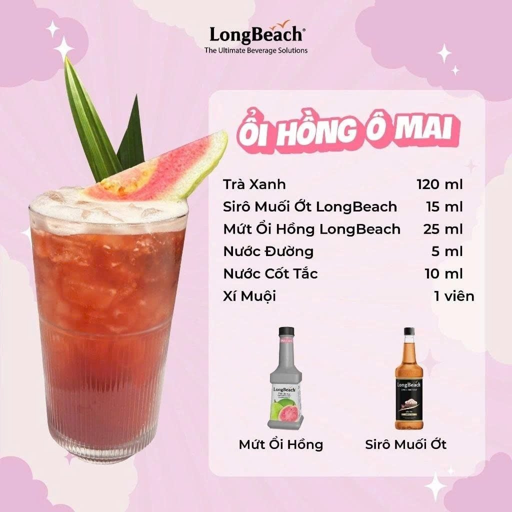 SYRUP LONGBEACH 740ML