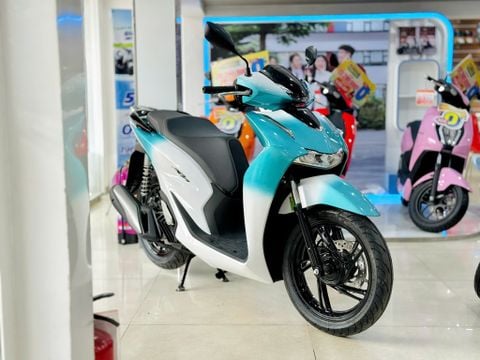 SH 125/160 TRẮNG LOANG XANH