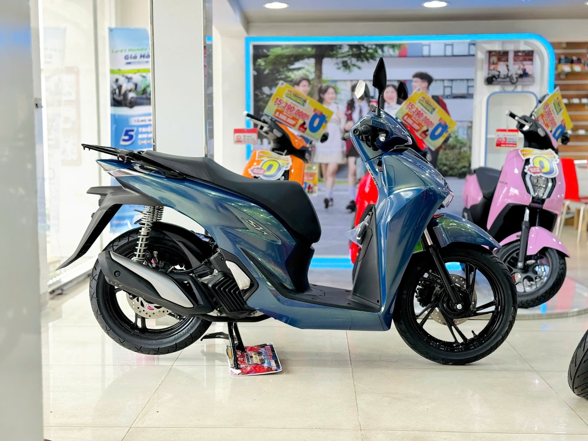 SH 125/160 XANH ÁNH VÀNG