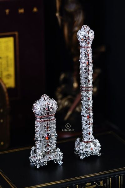  Bộ bút bạc và bật lửa DAVID YURMAN x CARTIER 