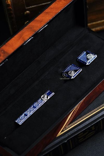  BỘ PHỤ KIỆN LỄ PHỤC BẠC 925 SWAROVSKI 