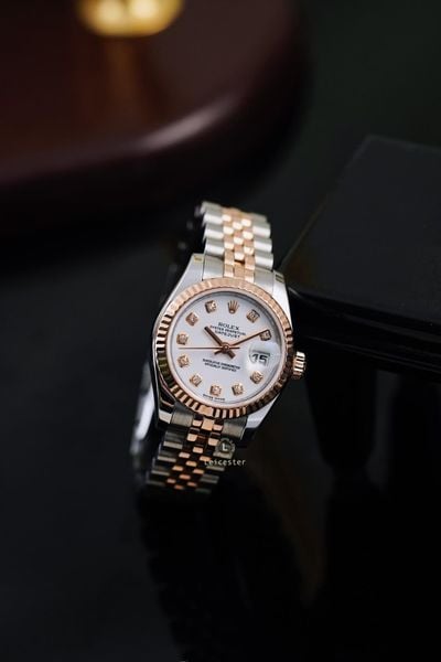  Rolex Date Just Demi Rose Gold Ref 179171 