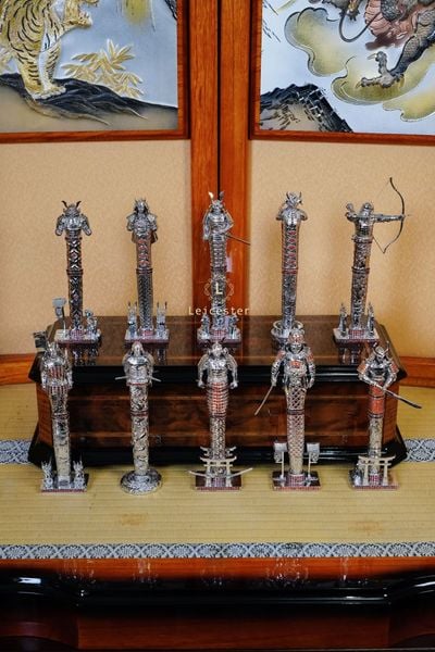  Bộ sưu tập bút bạc Samurai Warrior Collection 