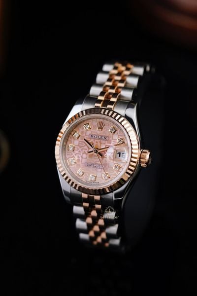  Rolex Date Just Demi Rose Gold Ref 179171 