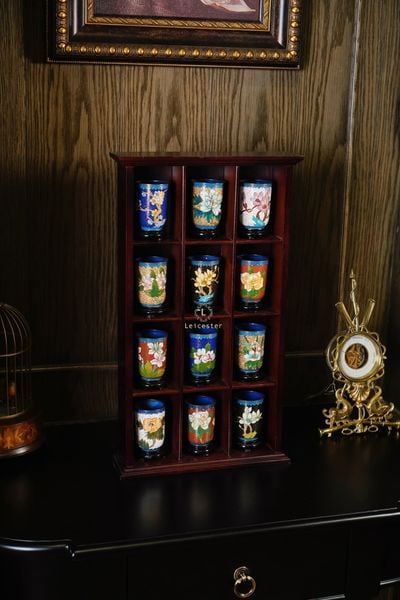  Bộ sưu tập Cốc trà vintage Cloisonné 
