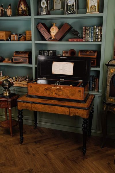  Mermod Frères Interchangeable Cylinder Antique Music Box 