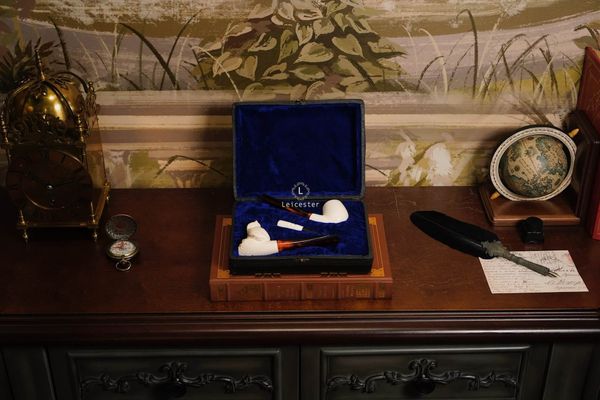  Antique Meerschaum Pipe Set – The Artisan Collection Presents 