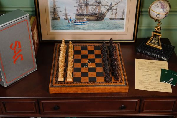  The Teddy Bear Chess Set 