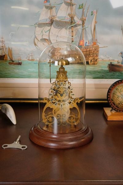  Đồng Hồ Cơ Skeleton Úp Ly Vintage 