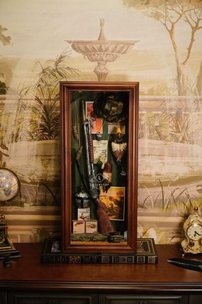  Vintage Duck Hunting Shadow Box 