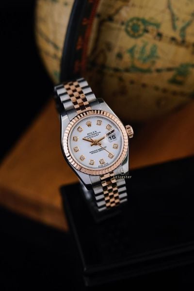  Rolex Date Just Demi Rose Gold Ref 179171 