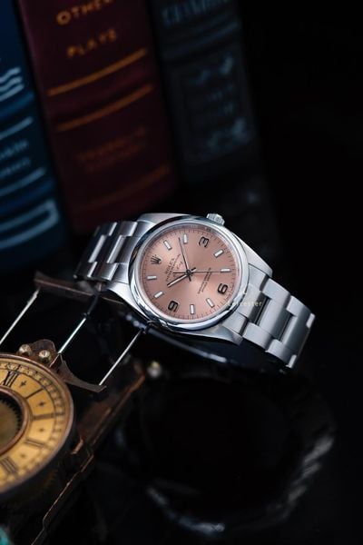  ROLEX AIR-KING 114200 – SALMON SUNBURST DIAL 