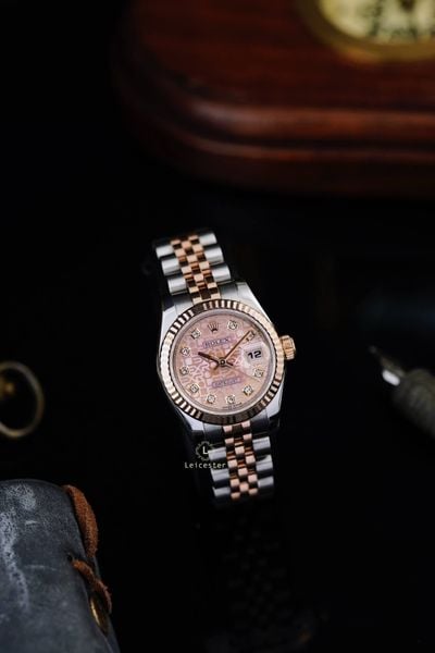  Rolex Date Just Demi Rose Gold Ref 179171 