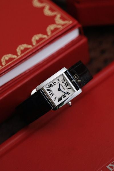  Cartier Tank Francaise 18K White Gold 
