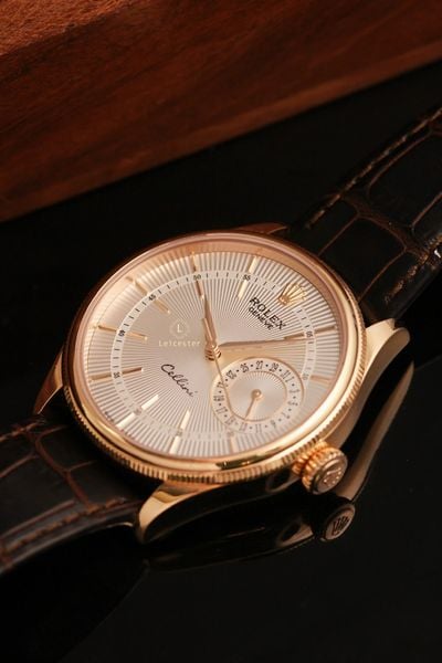  Rolex Cellini Date 18K Rose Gold for men 