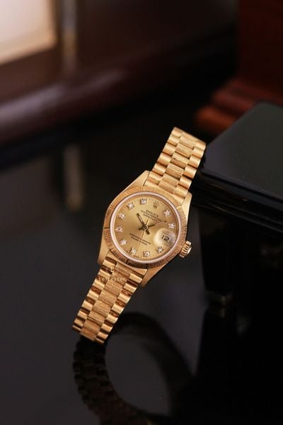  ROLEX DATE JUST 18K GOLD 