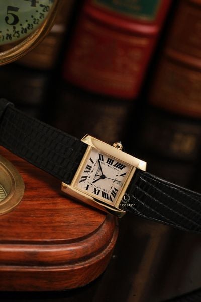  Cartier Tank Francaise 18K Yellow Gold Automatic 