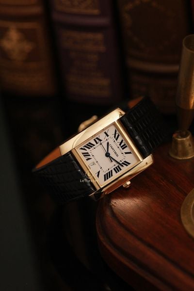  Cartier Tank Francaise 18K Yellow Gold Automatic 