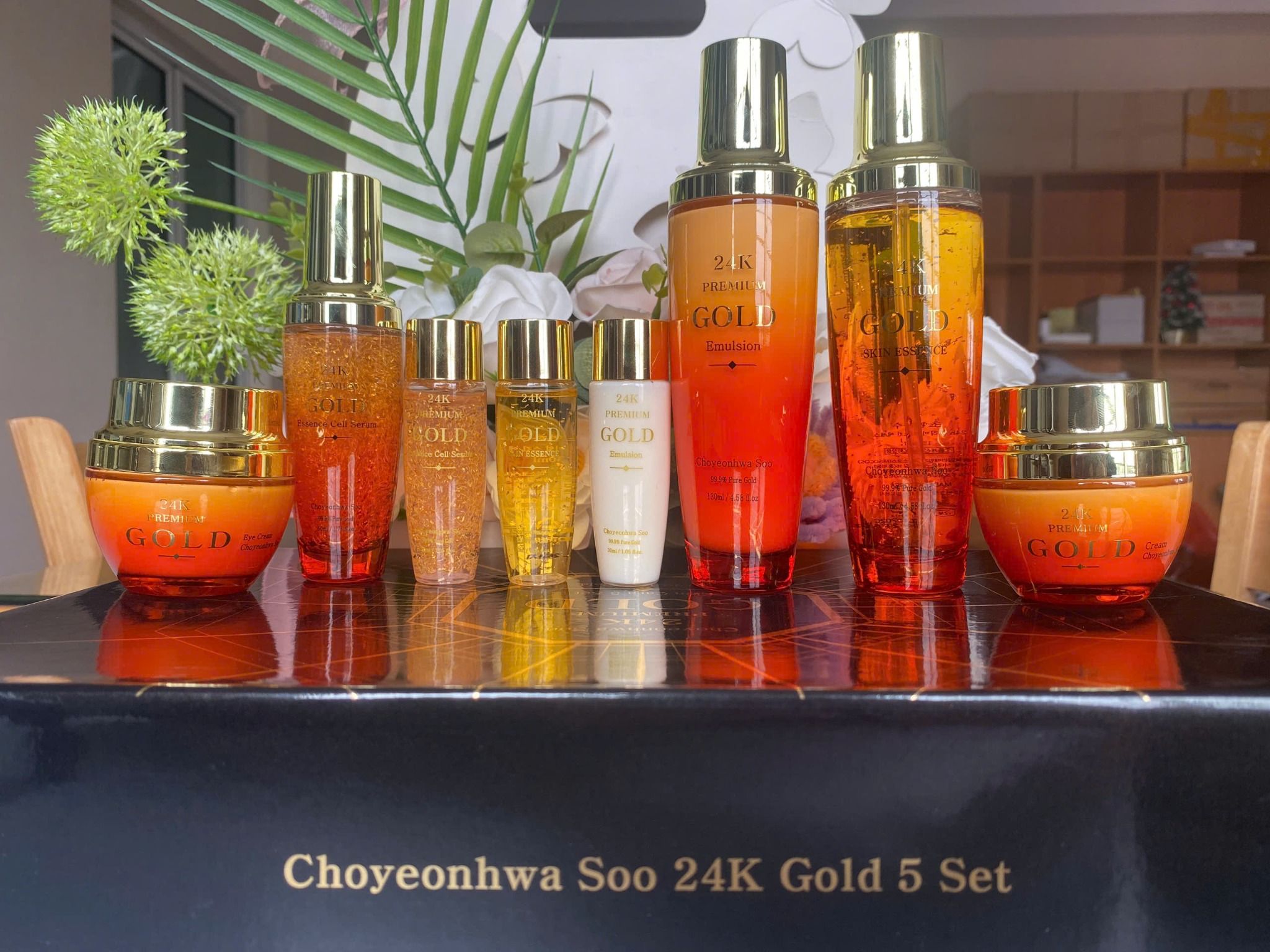 Choyeonhwa Soo gold 5 set Bộ 5 dưỡng thảo dược đông y tinh chất