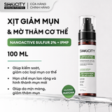  Xịt 99ok99 và mờ thâm cơ thể Exfoliating Body Spray 100ml 