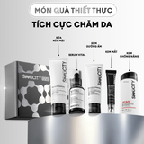 Bộ quà tặng cho nam sáng da mờ thâm toàn diện 5 bước Men Stay Simplicity Brightening Full Combo 