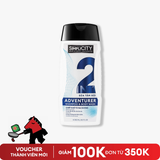  Sữa tắm gội 2in1 Adventurer 250ml 