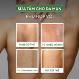  99ok hiện đang mở tẩy tế bào chết & 99ok99 lưng Exfoliating Body Wash 250ml 