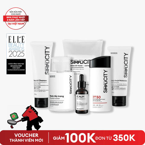 Chu trình giảm mụn dịu da