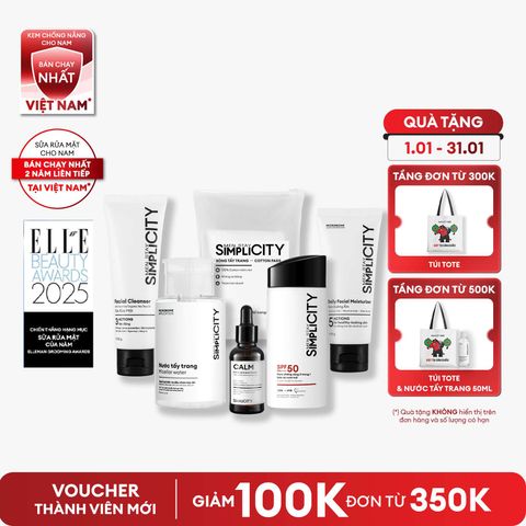 Chu trình giảm mụn dịu da