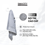  Khăn tắm sợi tre cao cấp lớn 60x120cm gội đầu, lau mặt 