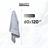  Khăn tắm sợi tre cao cấp lớn 60x120cm gội đầu, lau mặt 