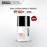  99 ok.com 3 trong 1 bảo vệ vượt trội Invisible Sunscreen 20ml SPF 50+ PA++++ 
