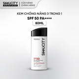  Kem chống nắng 3 trong 1 bảo vệ vượt trội Invisible Sunscreen 80ml với SPF 50+ PA++++ 