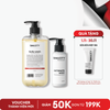  Combo Sữa tắm hỗ trợ sạch khuẩn, khủ mùi hương tinh dầu 500ml và Dung dịch vệ sinh nam 80ml 