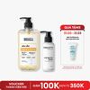  Combo Sữa tắm hỗ trợ sạch khuẩn, khủ mùi hương tinh dầu 500ml và Dung dịch vệ sinh nam 80ml 