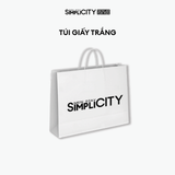  [QUÀ TẶNG KHÔNG BÁN] Túi giấy trắng đựng hộp quà Men Stay Simplicity 