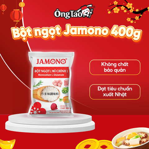  Combo Chay Tiết Kiệm - 5 Hạt nêm Nấm Hương Bếp Việt 405g + 2 Bột ngọt JAMONO 400g 