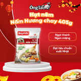  Combo Chay Tiện Lợi - 2 Hạt nêm Nấm Hương Bếp Việt 405g + 1 Bột ngọt JAMONO 400g 