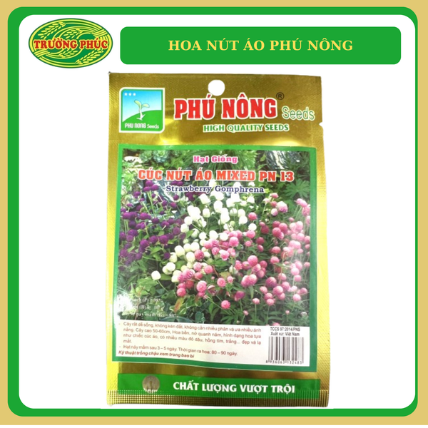  Hoa nút áo nhiều màu (50mg) 