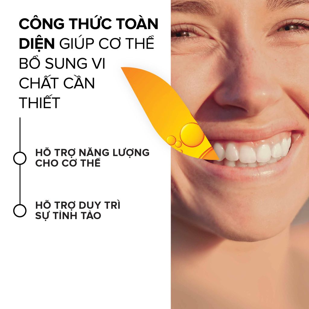 Vitamin tổng hợp Pháp Arkopharma tăng cường sức khoẻ, vitamin tổng hộp cho bầu - TPBVSK AzinC Vitalite (60v)