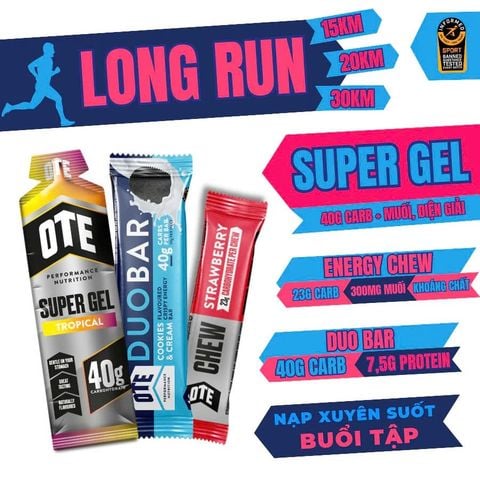 Gel năng lượng OTE Super Gel