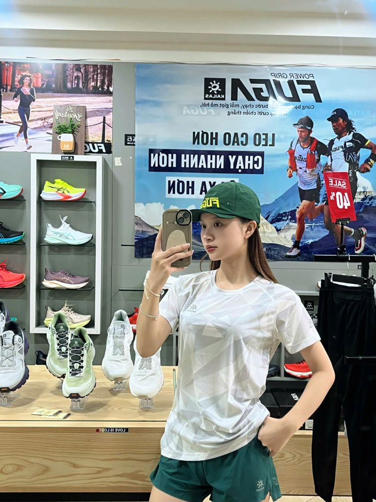 Áo ngắn tay chạy bộ nữ Kailas Wing Functional