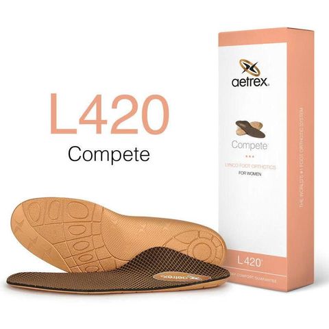 Lót Giày Nữ Aetrex Compete Flat/Low Arch L420
