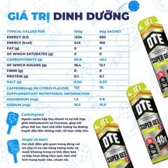 OTE Super Gel+ - Citrus