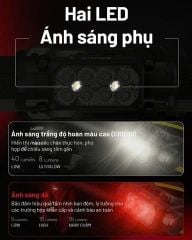 Đèn pin đội đầu NITECORE HC65 UHE sáng 2000 lumens chiếu xa 222m pin 18650 4000mAh