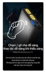 Sạc dự phòng NITECORE NB10000 Gen 4 10000 mAh sợi carbon siêu nhẹ chống nước, đèn sạc RGB