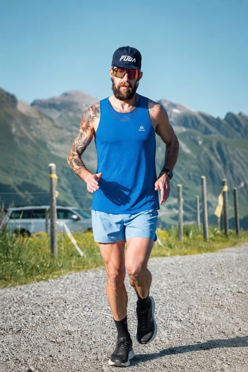 Áo ba lỗ chạy bộ nam Kailas Lightweight Vest